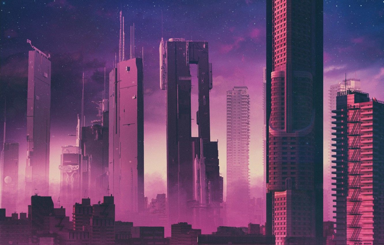 Artistic Synthwave Hd City Wallpapers