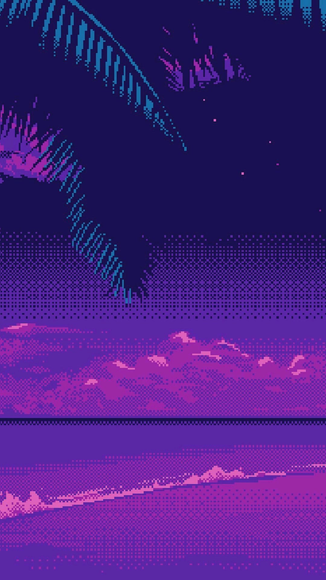 Artistic Vaporwave Purple Wallpapers