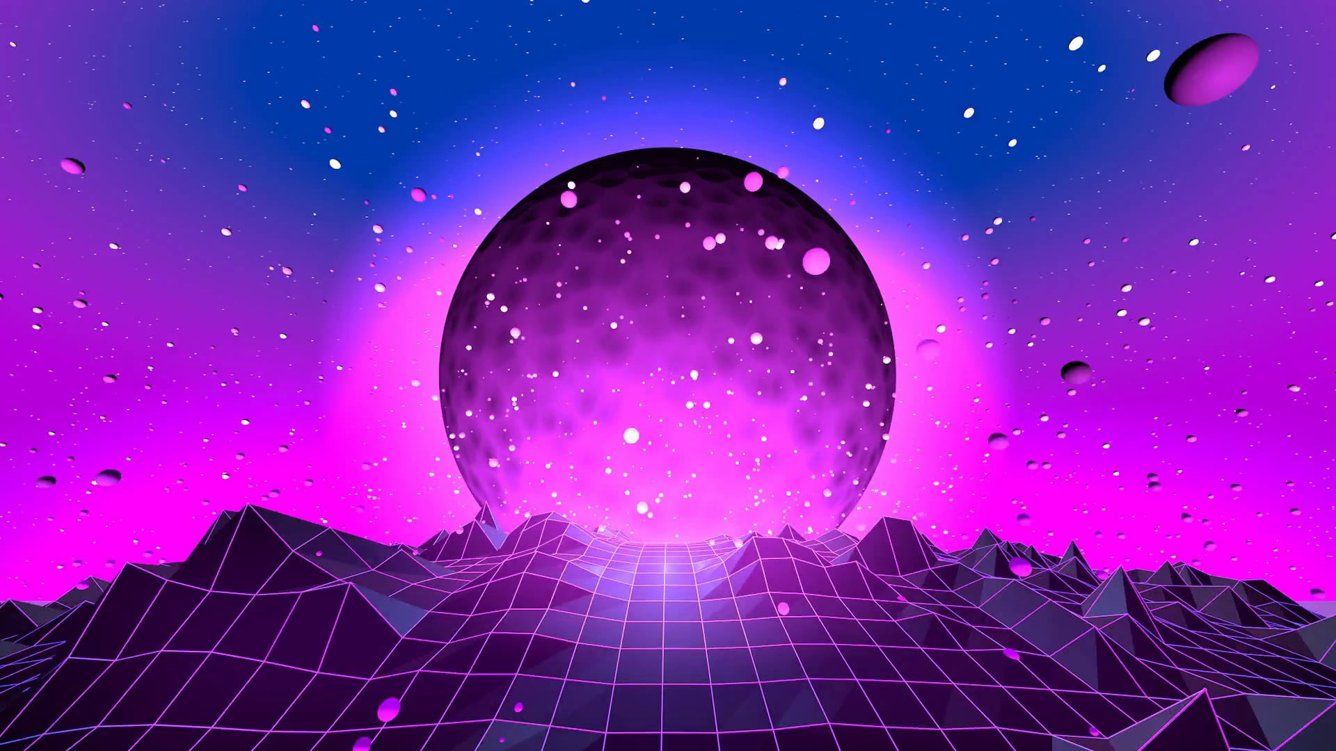 Artistic Vaporwave Purple Wallpapers