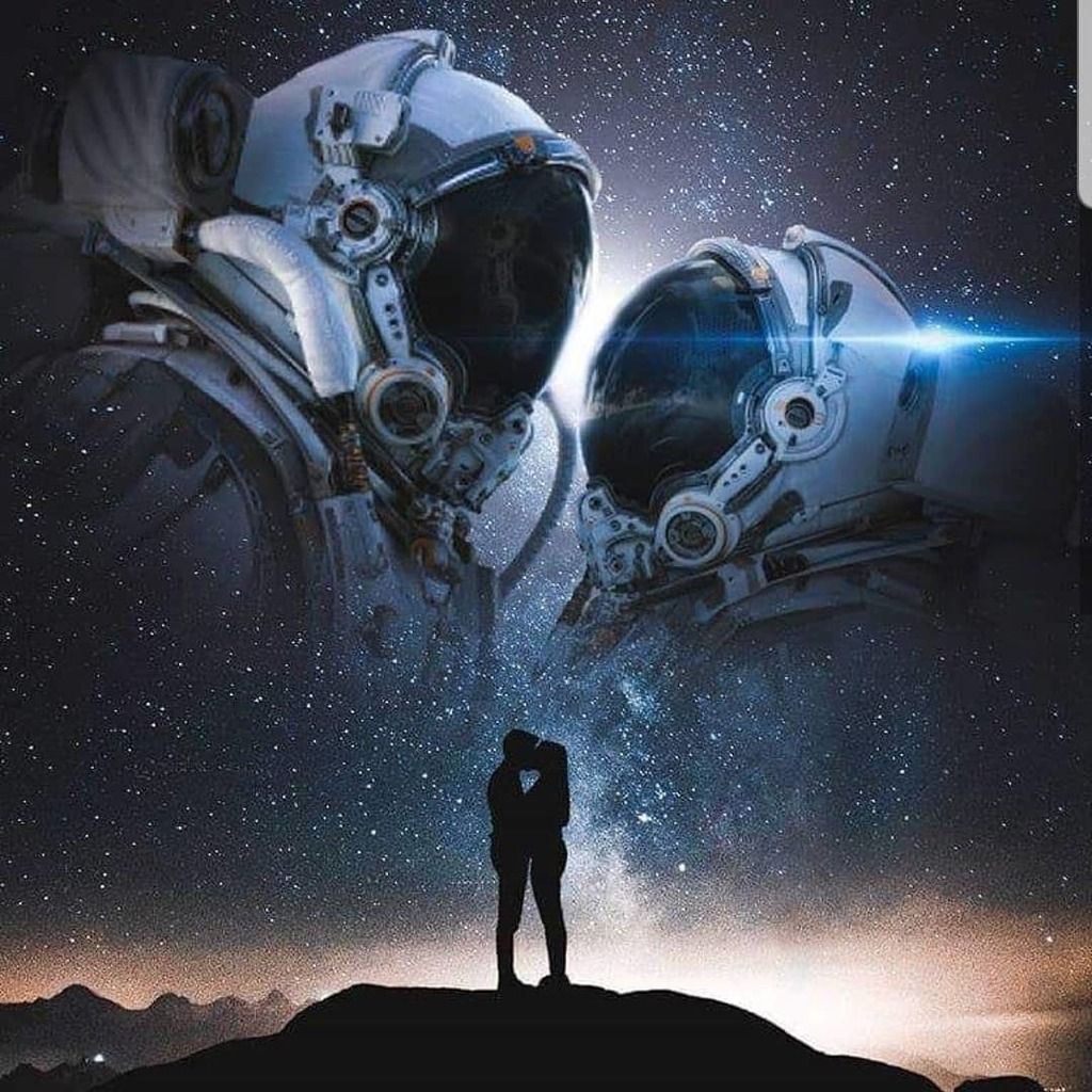 Astronaut Couple Wallpapers