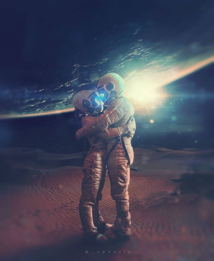 Astronaut Couple Wallpapers