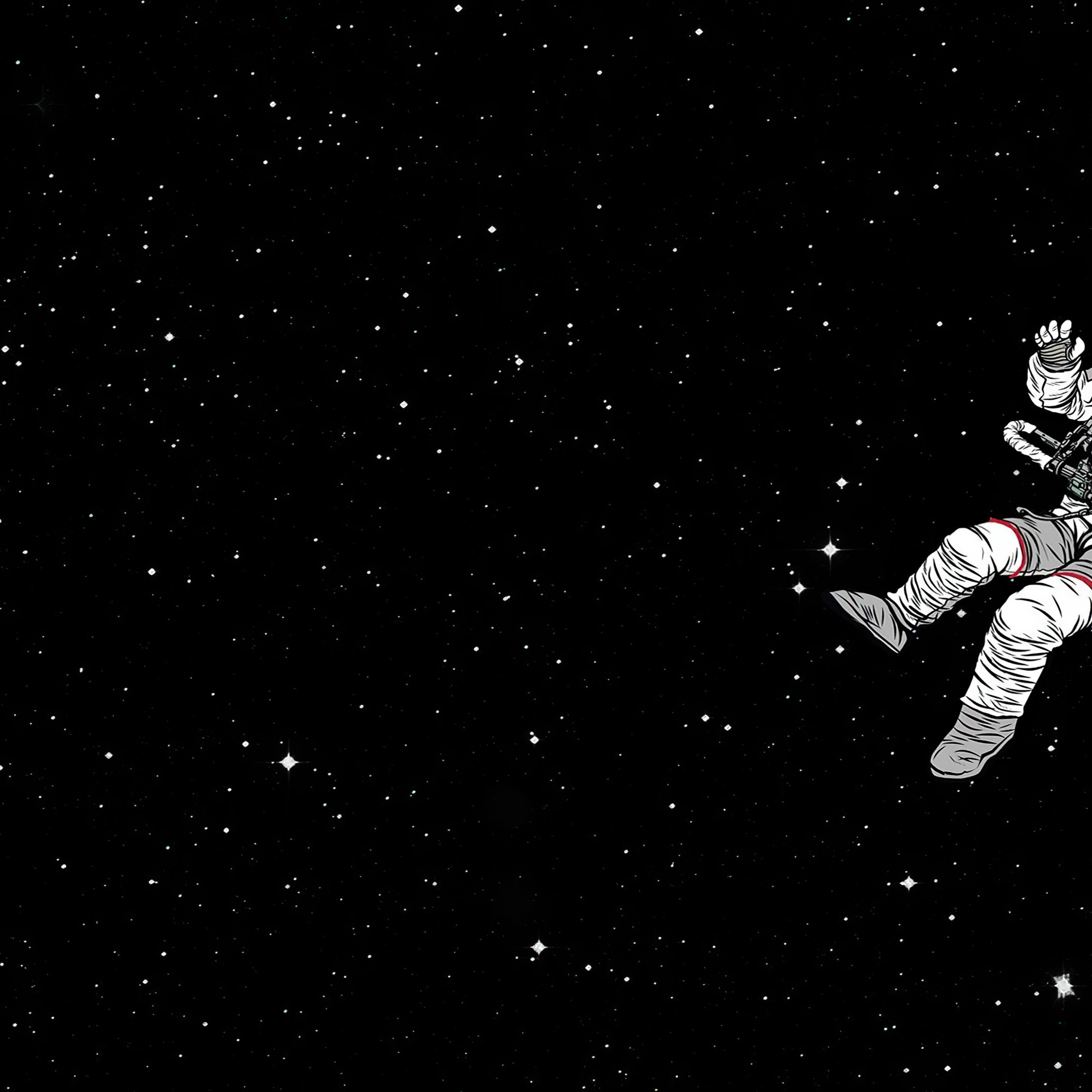 Astronaut Falling In Black Hole Wallpapers