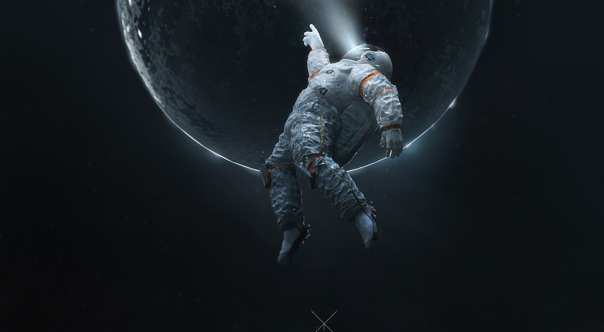 Astronaut Falling In Black Hole Wallpapers