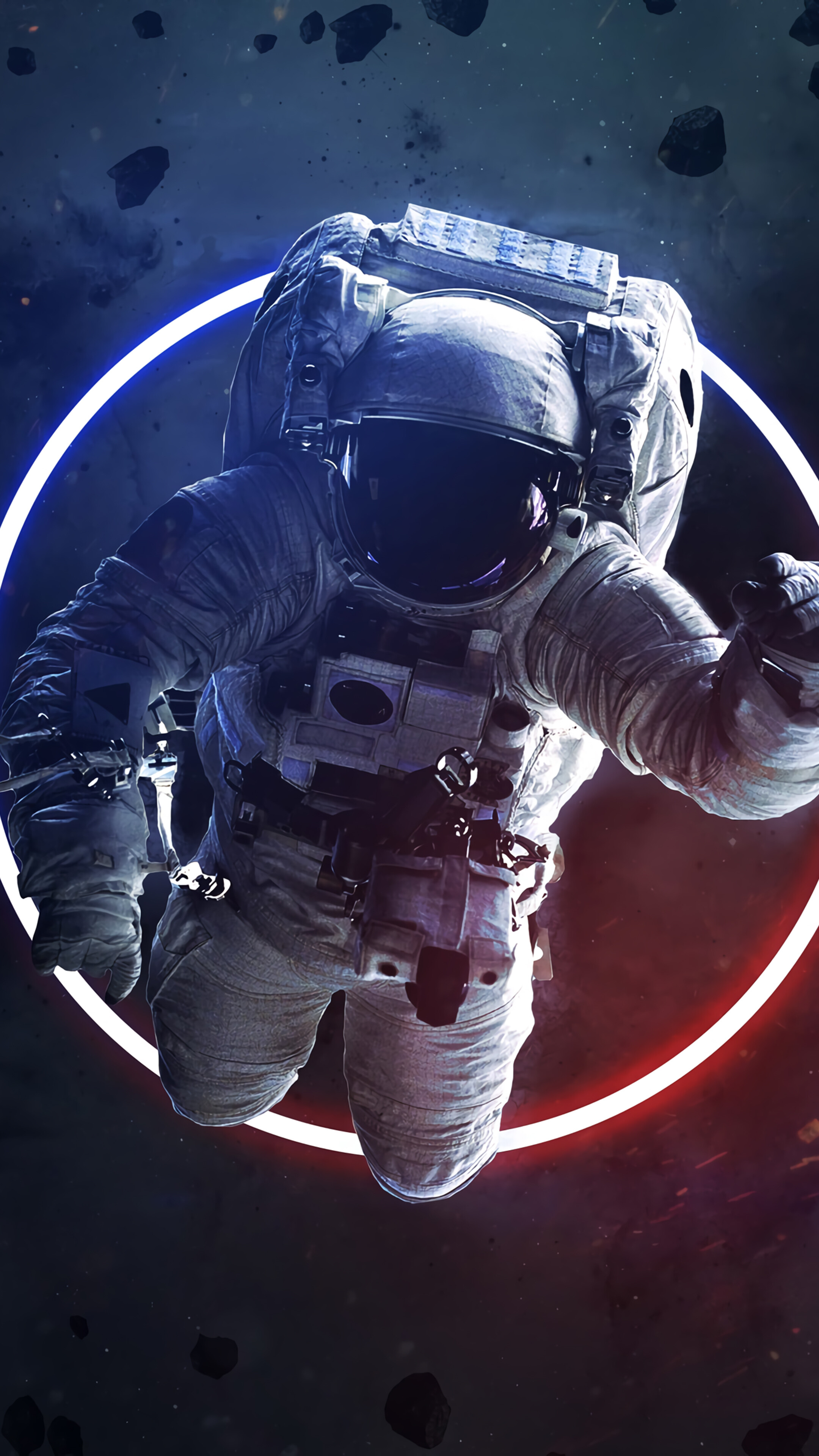 Astronaut Falling In Black Hole Wallpapers