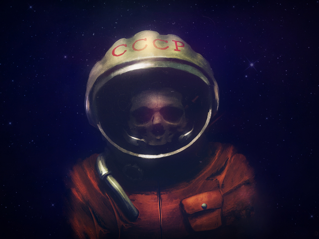 Astronaut Skull Space Suit Wallpapers