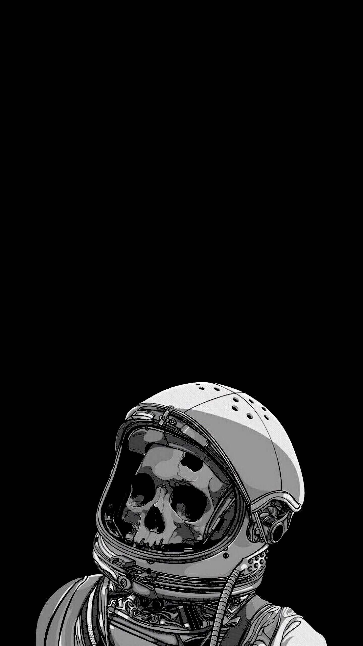 Astronaut Skull Space Suit Wallpapers