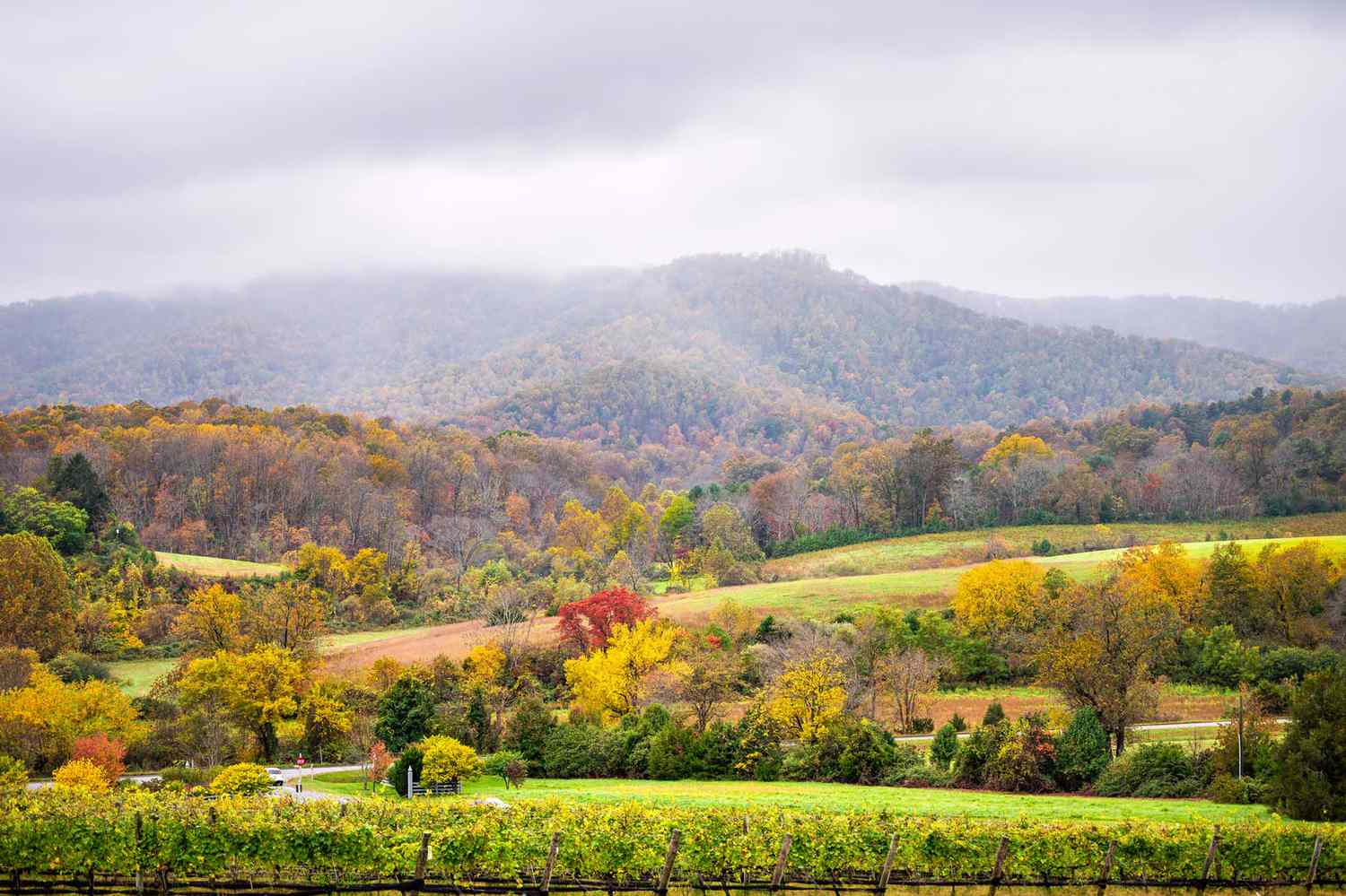 Autumn Fall Countryside Biker Wallpapers