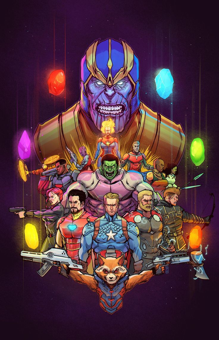 Avengers Endgame Comic Art Image Wallpapers