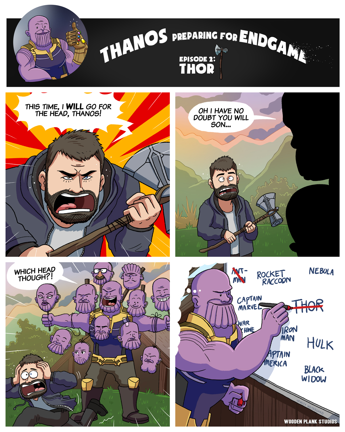 Avengers Endgame Comic Art Image Wallpapers