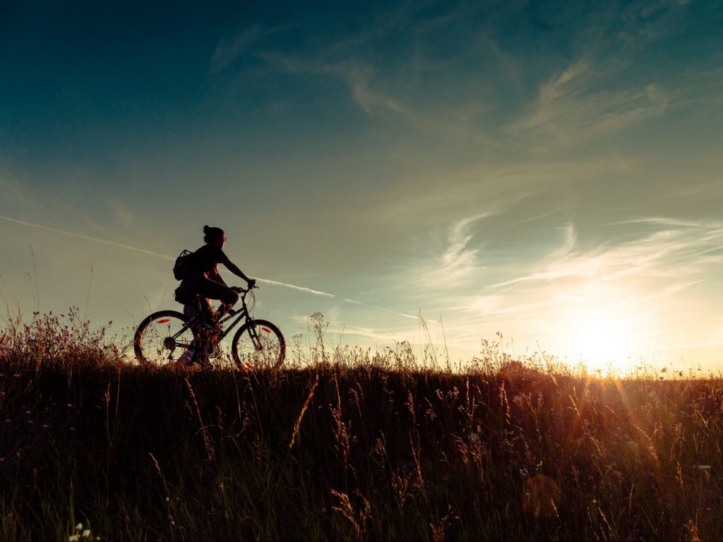 Bicycle Alone Ride Hd Landscape Wallpapers