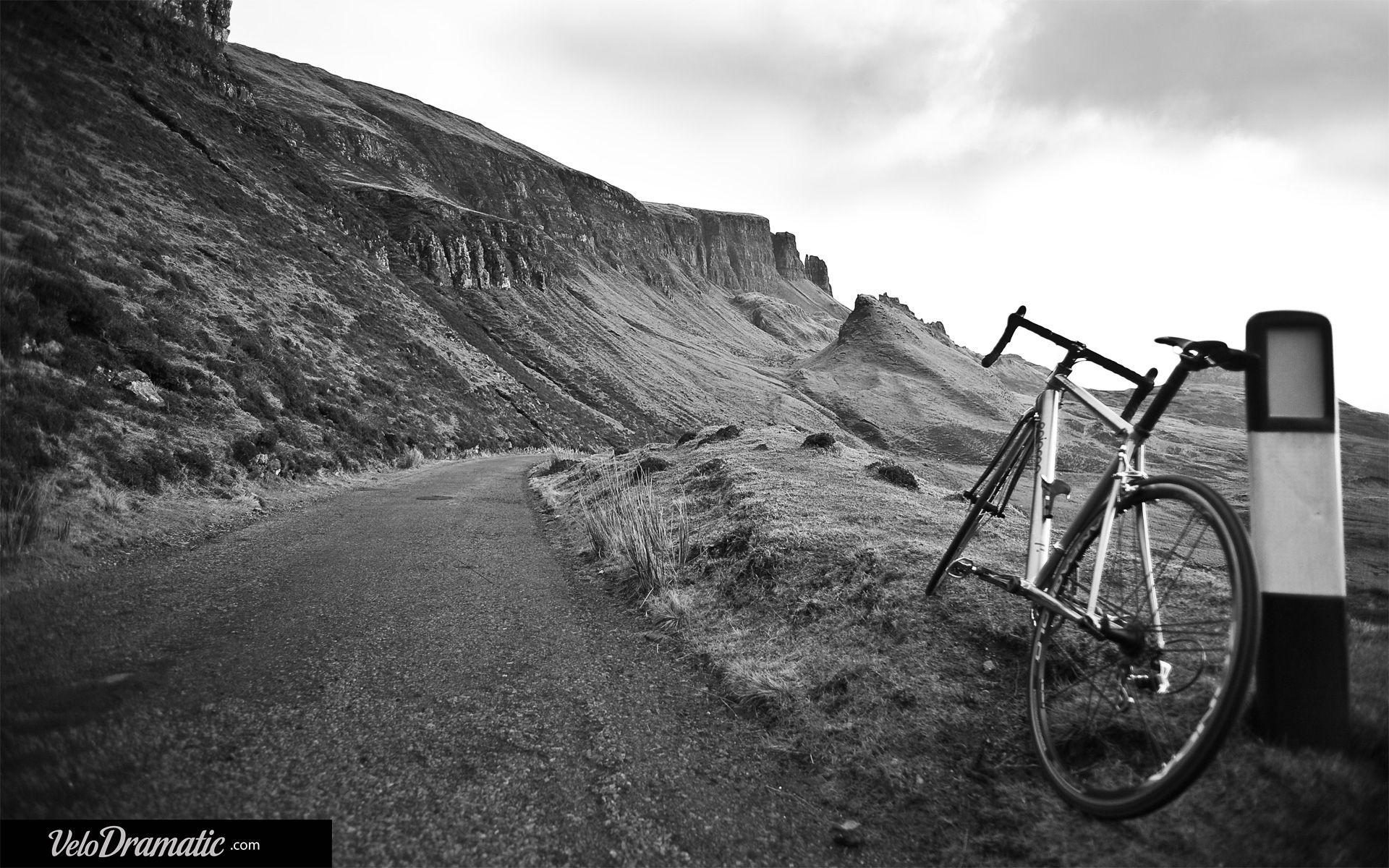 Bicycle Alone Ride Hd Landscape Wallpapers