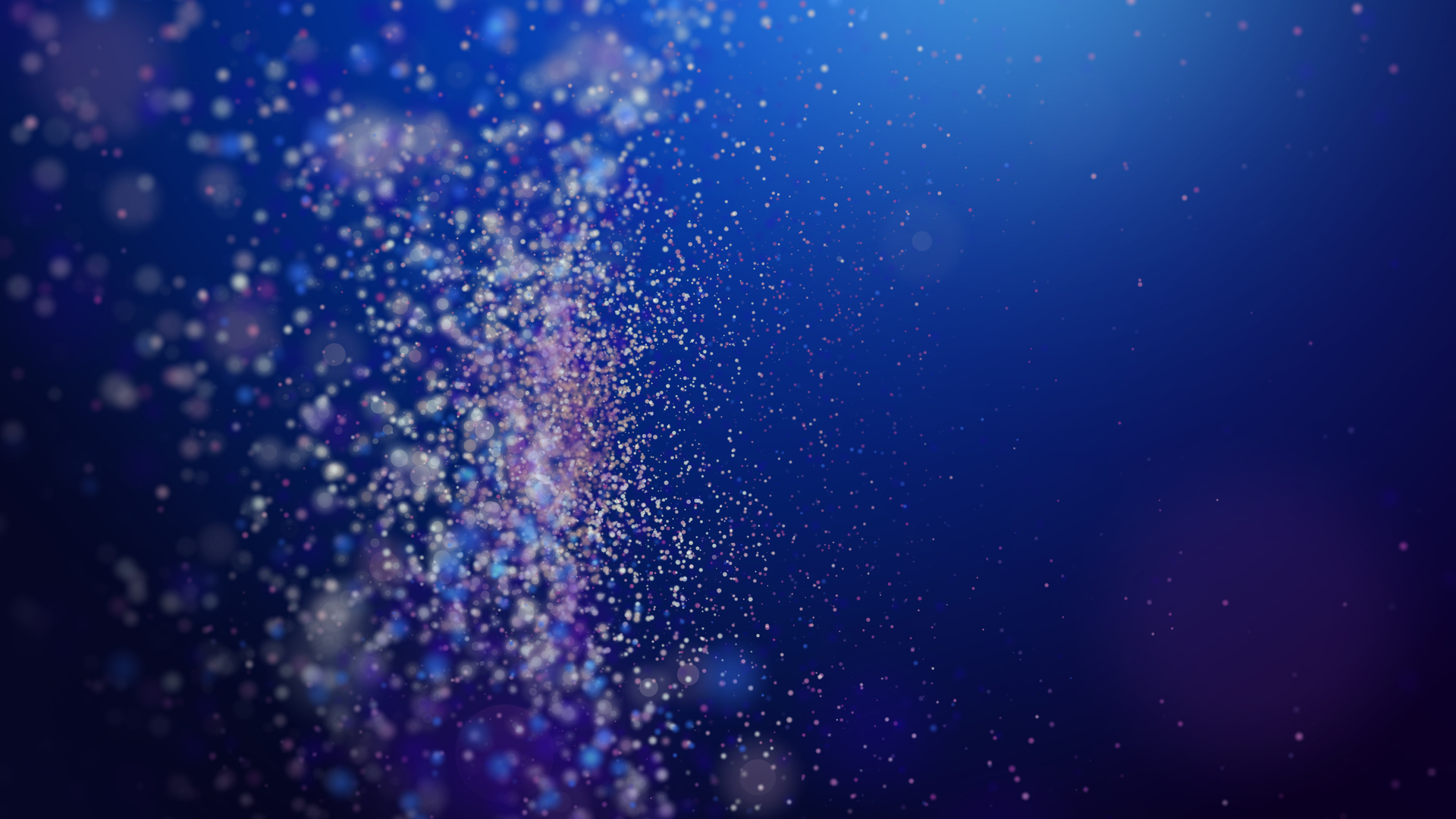 Blue Cgi Dust Art Wallpapers