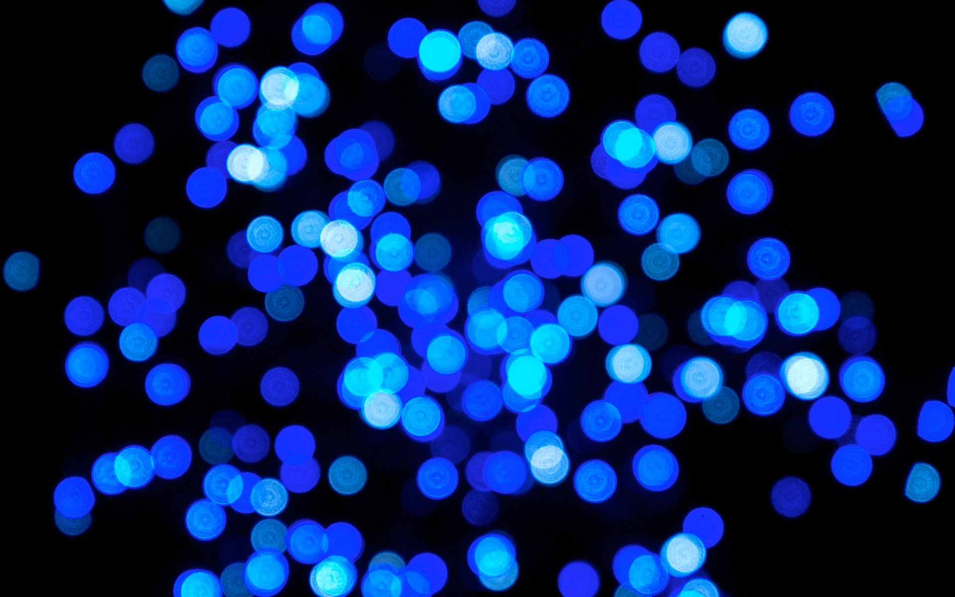 Blue Dot Lights Wallpapers