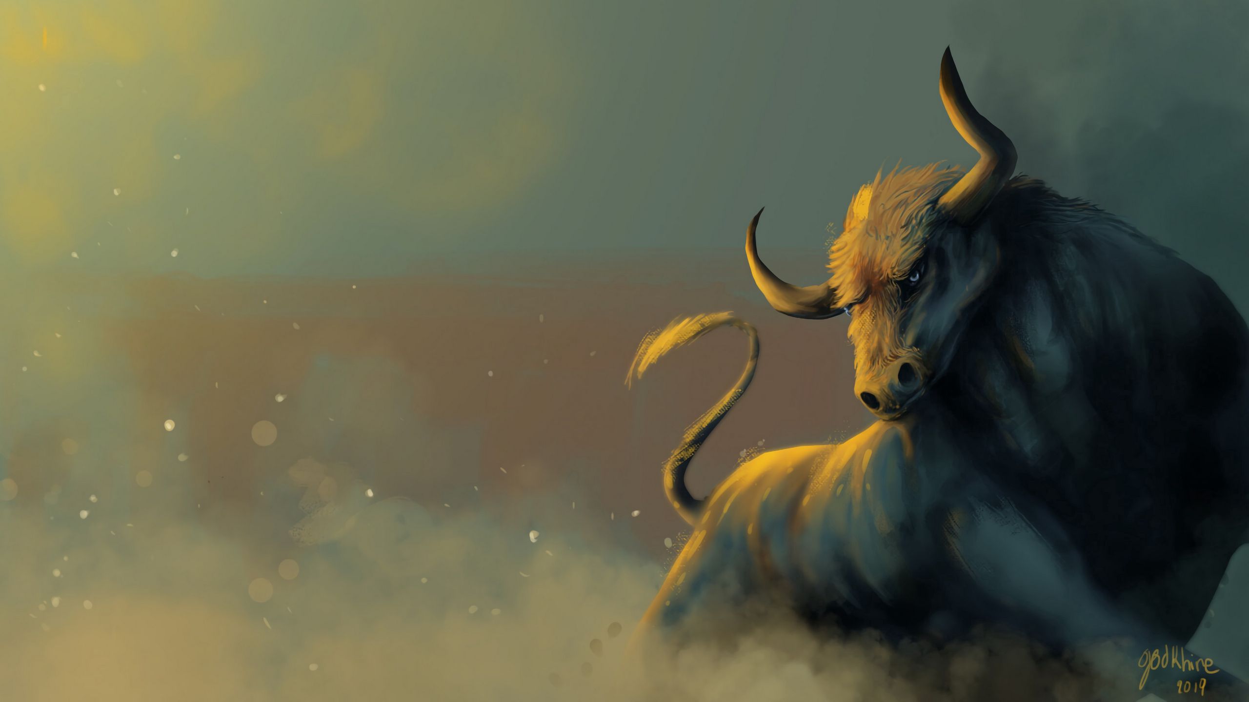 Bull Art Wallpapers