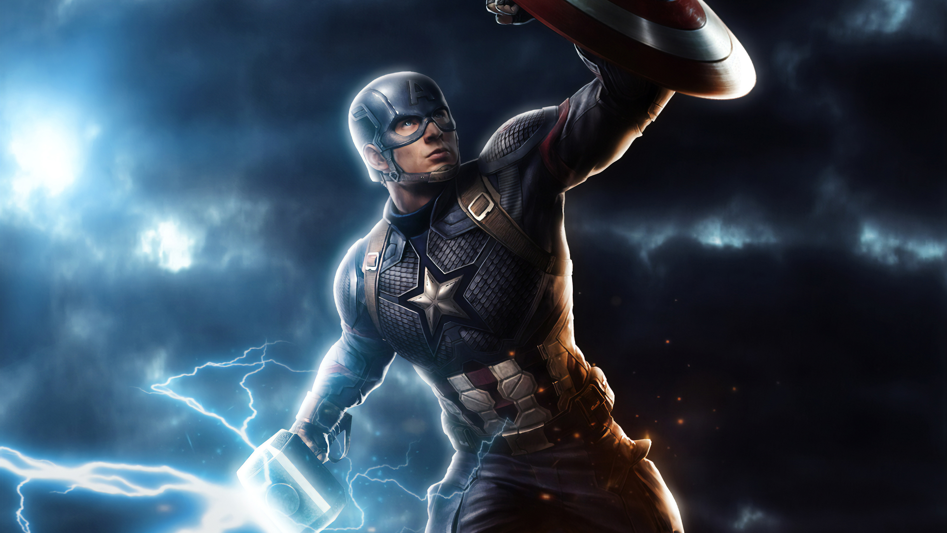 Captain America Avengers Endgame Art Wallpapers