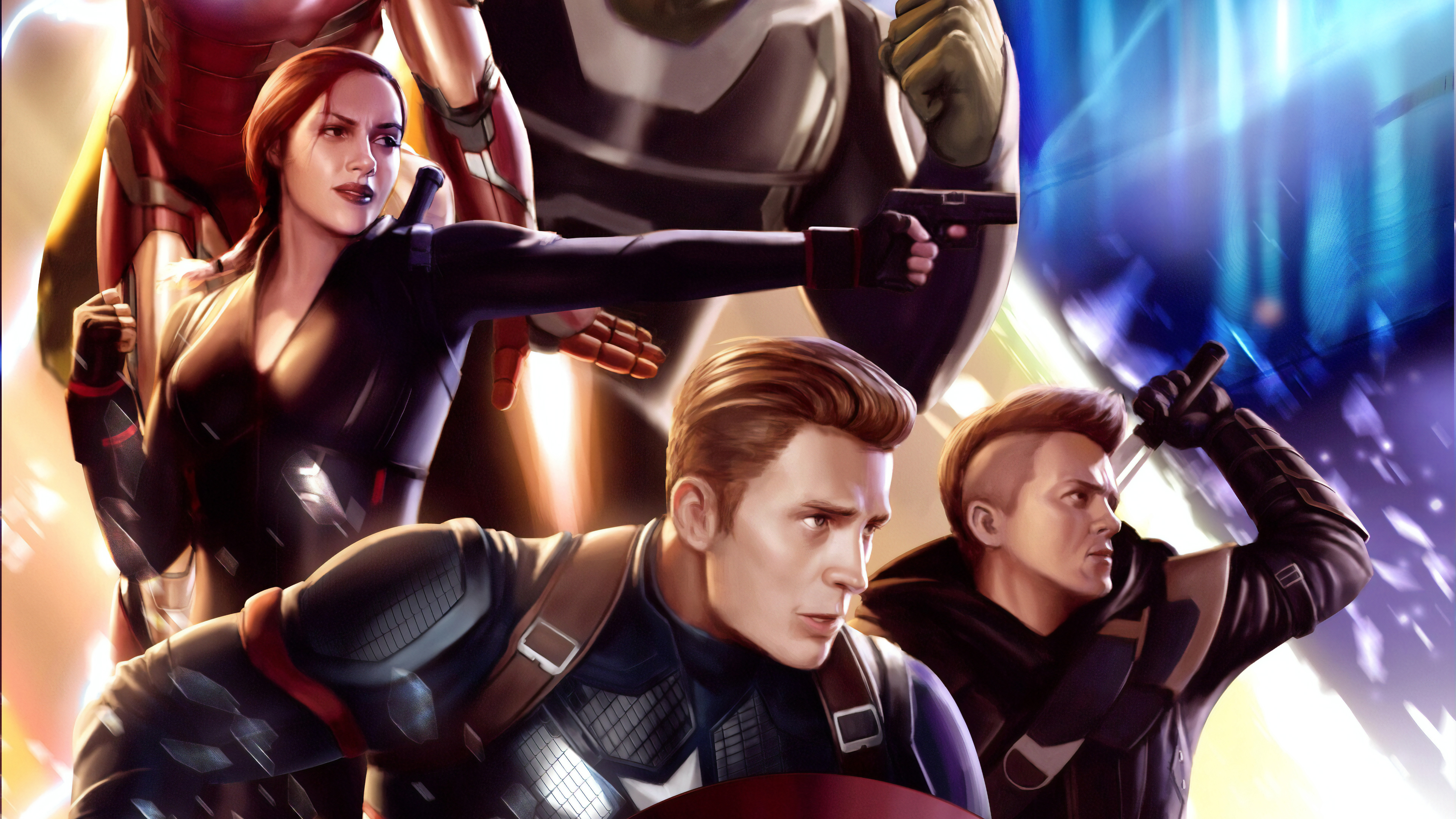 Captain America Avengers Endgame Art Wallpapers