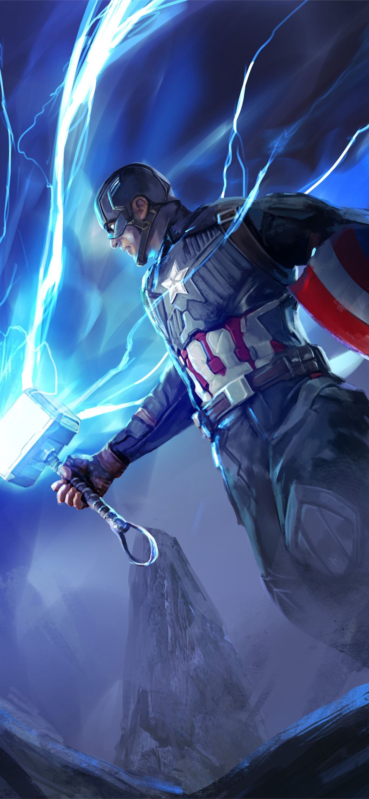 Captain America Avengers Endgame Art Wallpapers