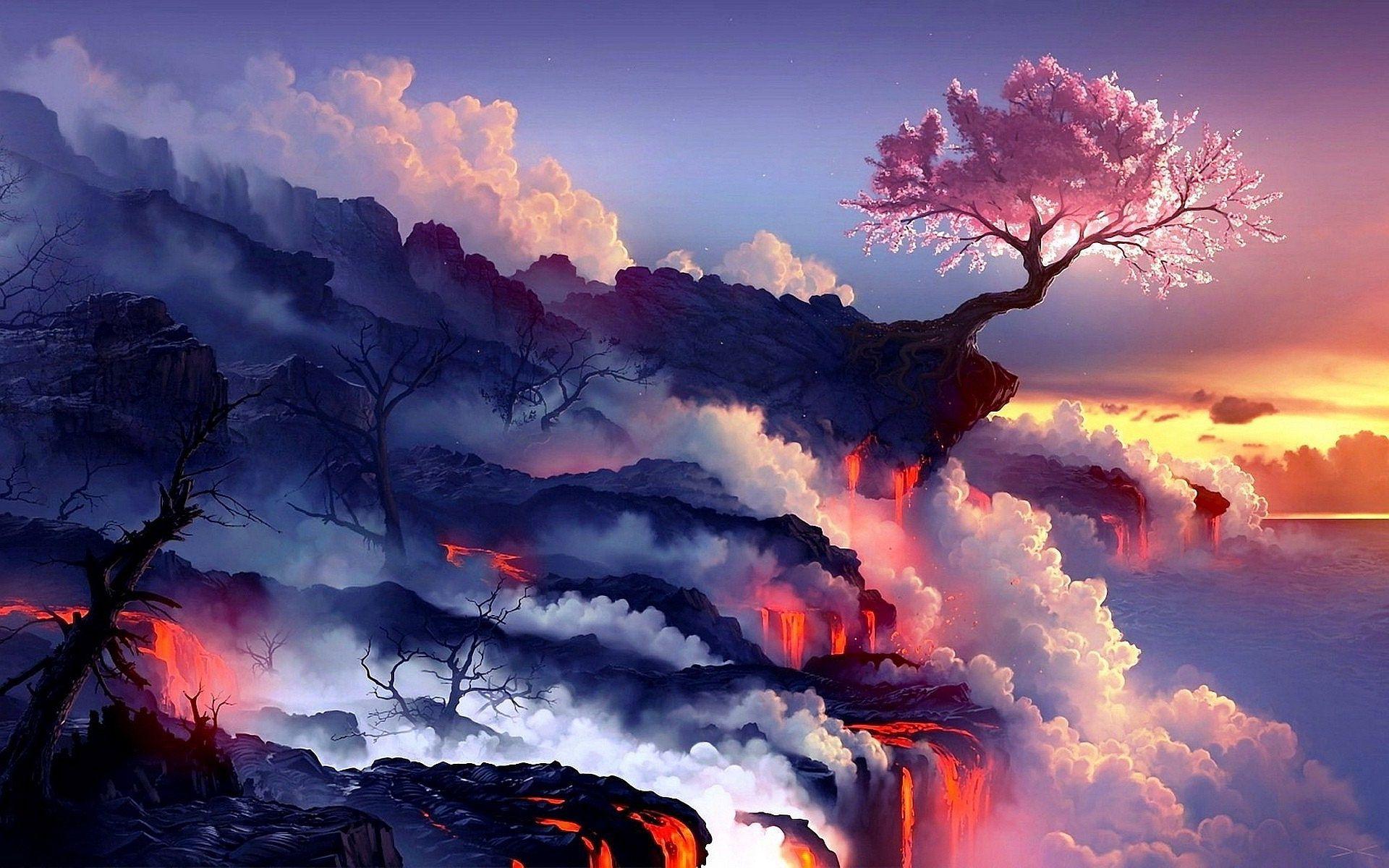 Cloudy Artistic Landscape 2021 Wallpapers