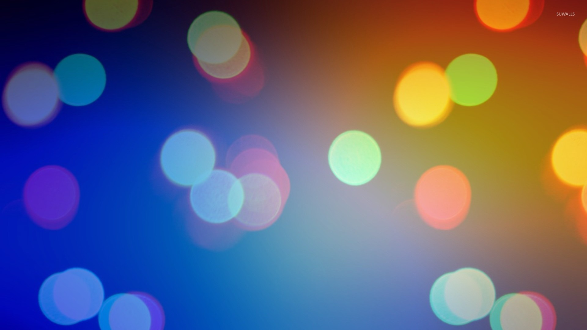 Cloudy Scattered Lights Wallpapers