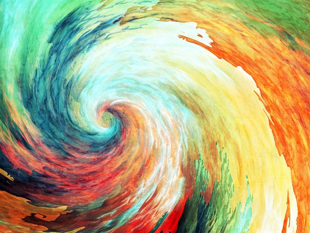 Color Swirl Art Wallpapers