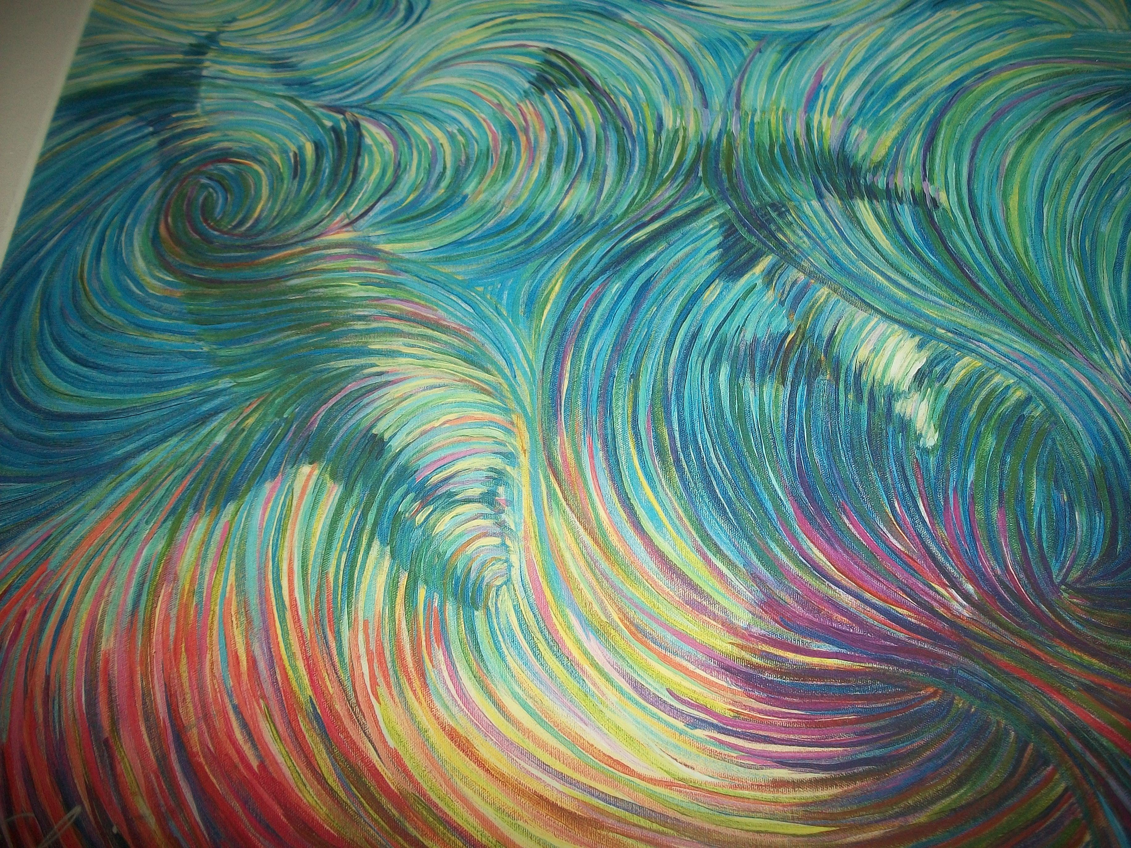 Color Swirl Art Wallpapers