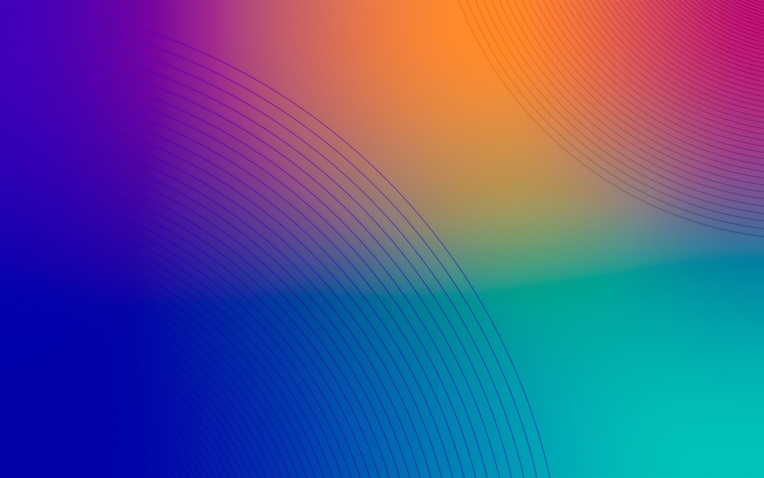 Colorful 8K Neon Lines Wallpapers