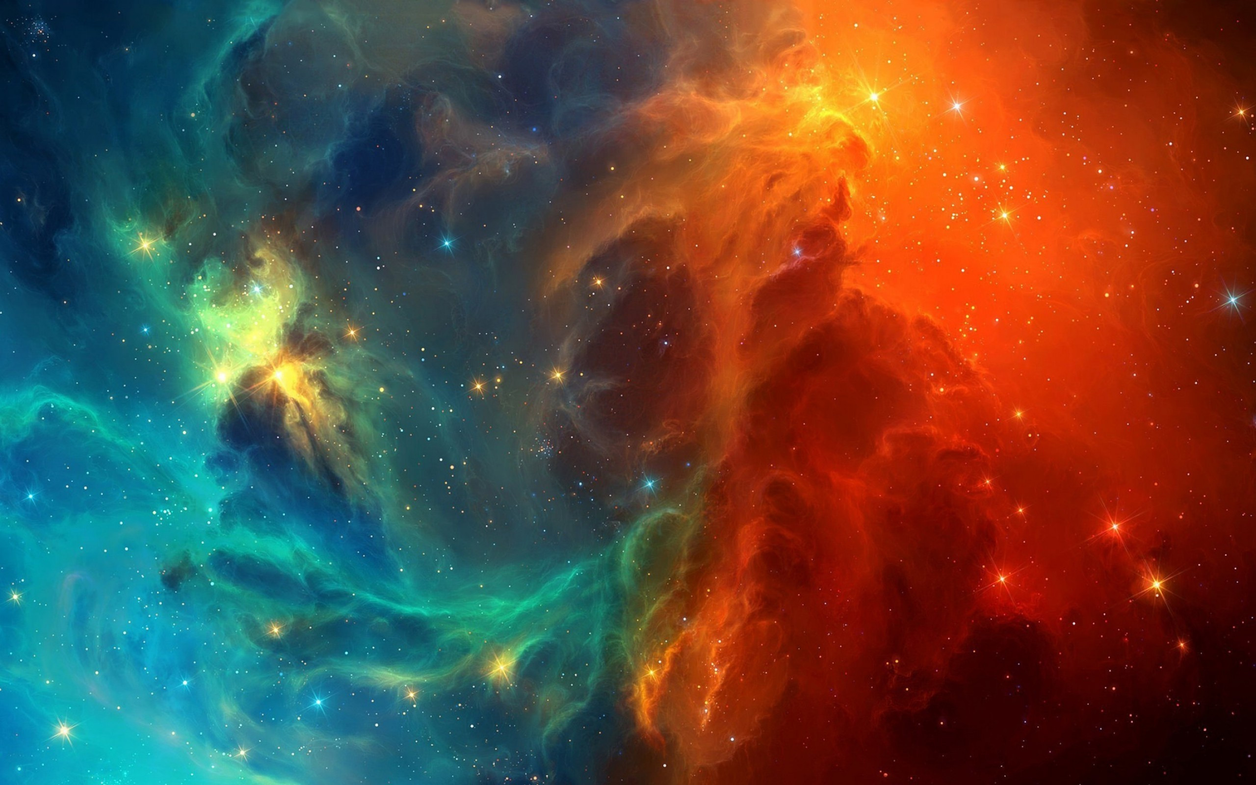 Colorful Artistic Nebula And Space Star Wallpapers