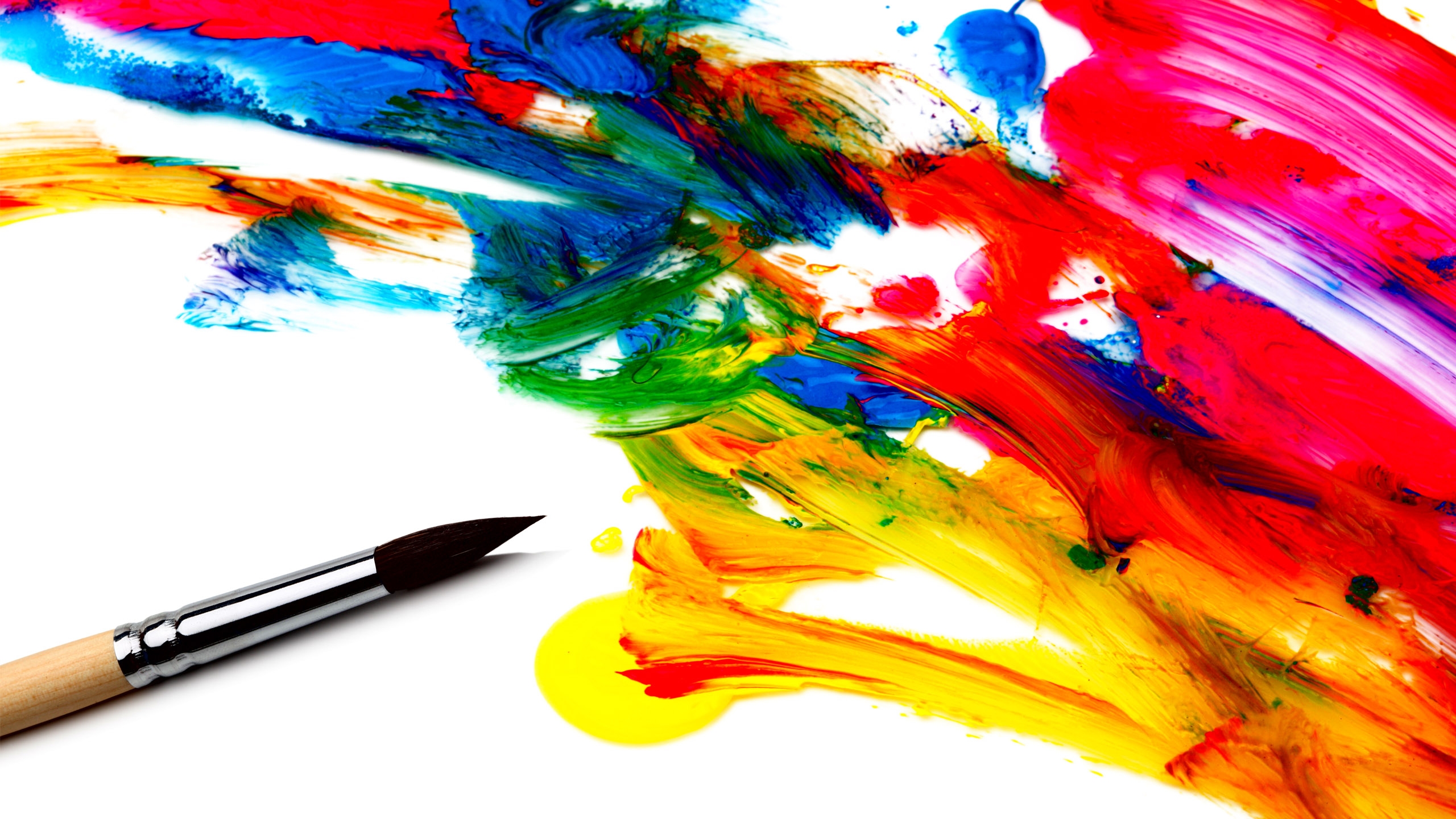 Colorful Brush Art Wallpapers