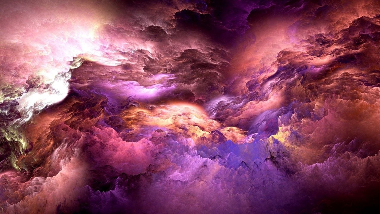 Colorful Clouds Abstract 4K Wallpapers