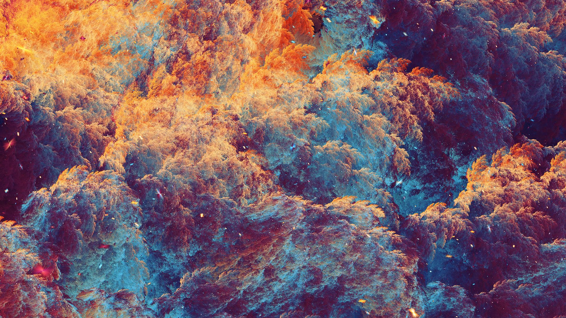 Colorful Clouds Abstract 4K Wallpapers