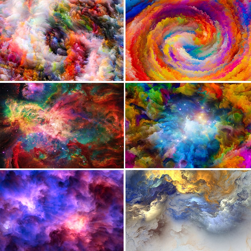 Colorful Clouds Abstract 4K Wallpapers