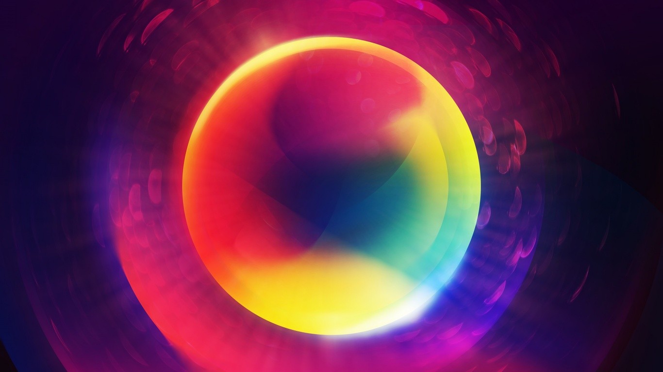 Colorful Light Shapes Wallpapers