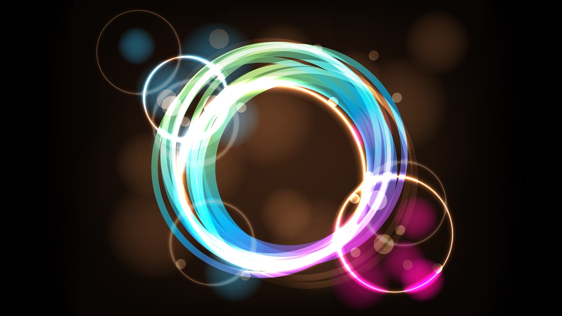 Colorful Light Shapes Wallpapers