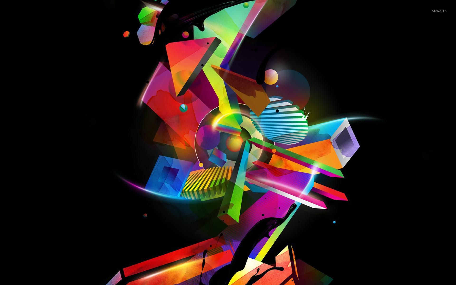 Colorful Shapes Art Wallpapers