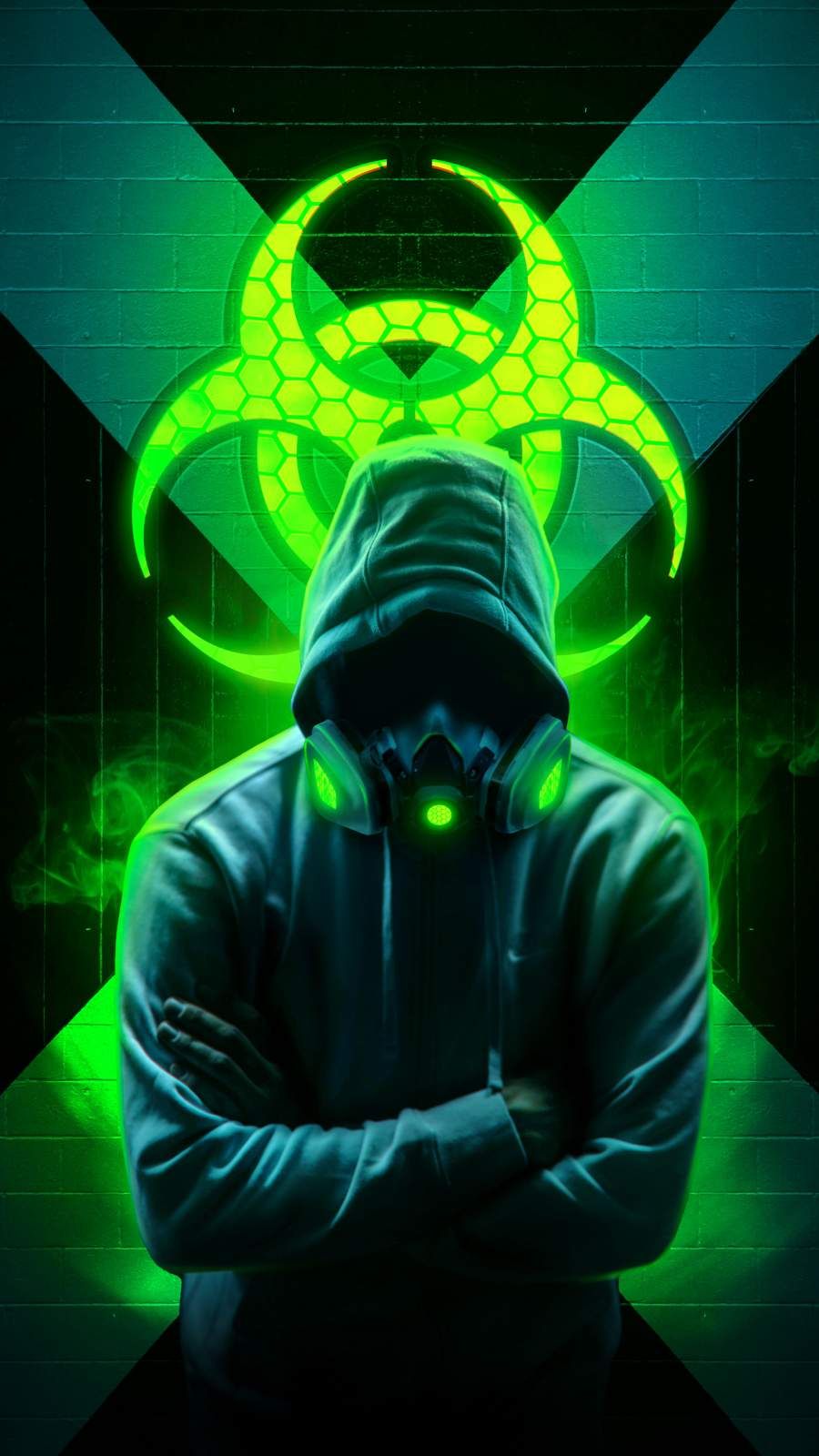 Cool Anonymous Neon Boy Wallpapers