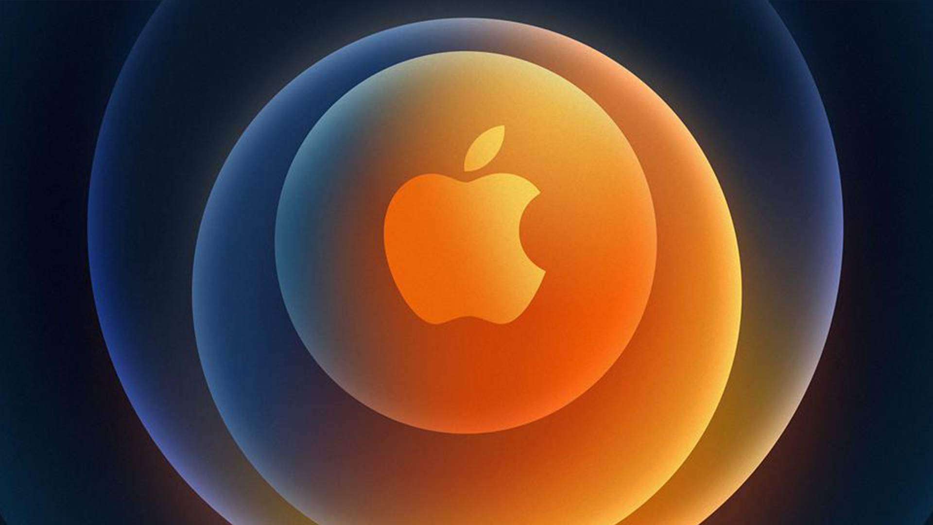 Cool Apple Logo Gradient Line Wallpapers