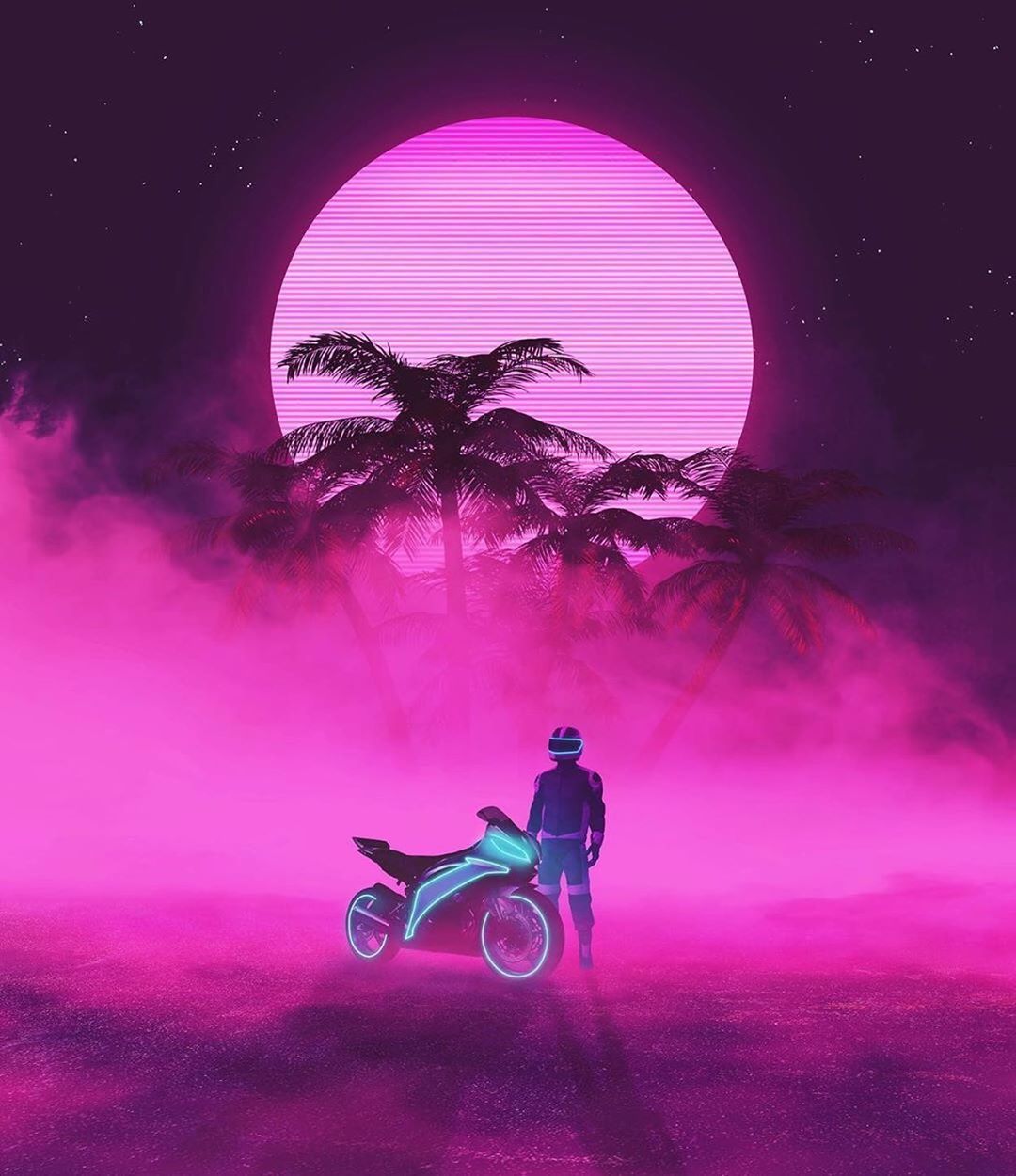 Cool Neon 90S Outrun Wallpapers