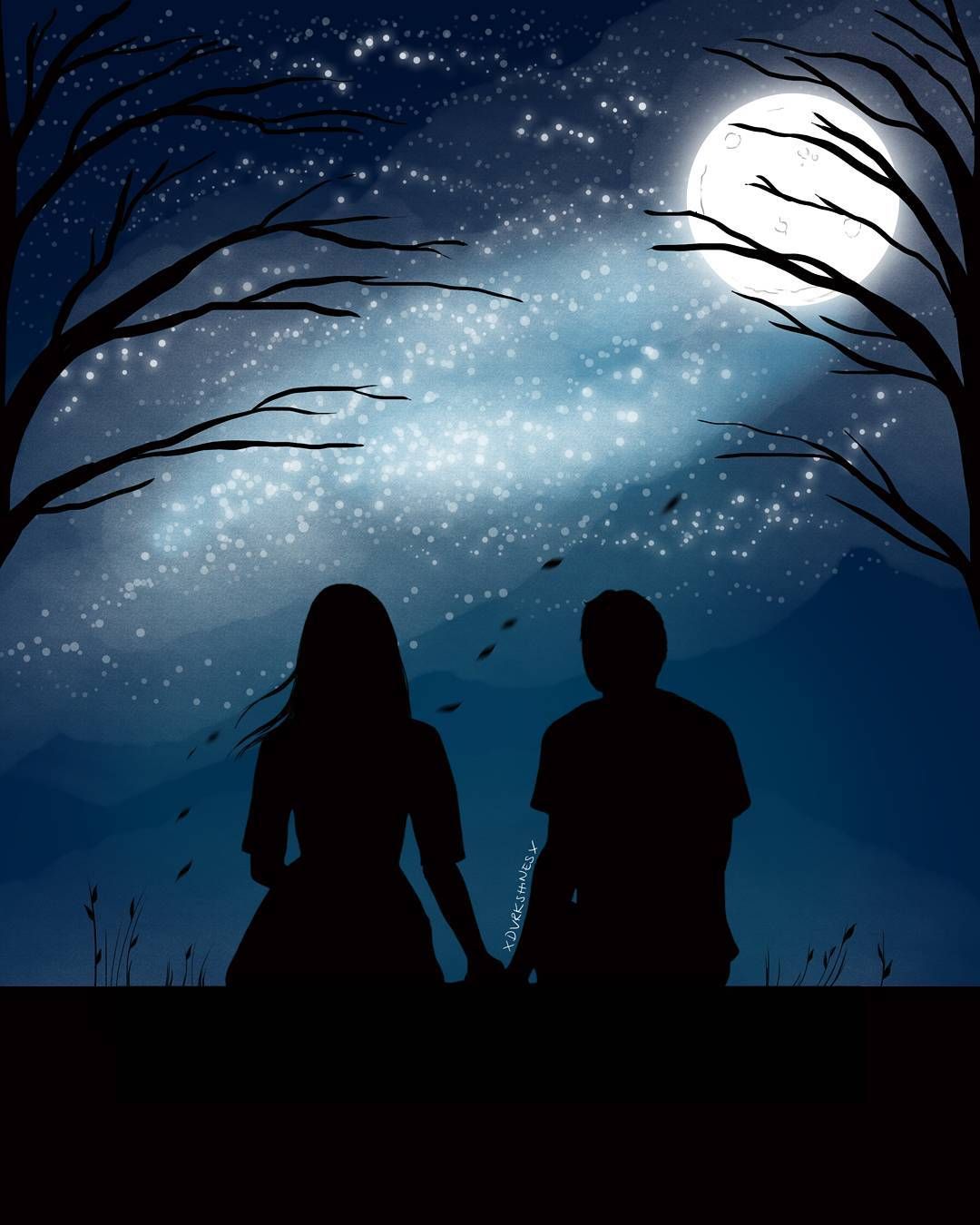 Couples In Heaven Art Wallpapers