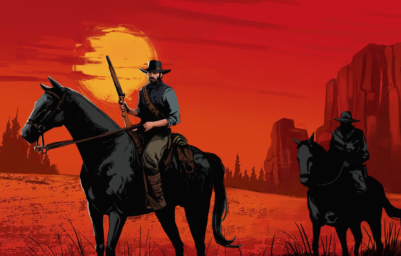 Cowboy Painting Wallpapers