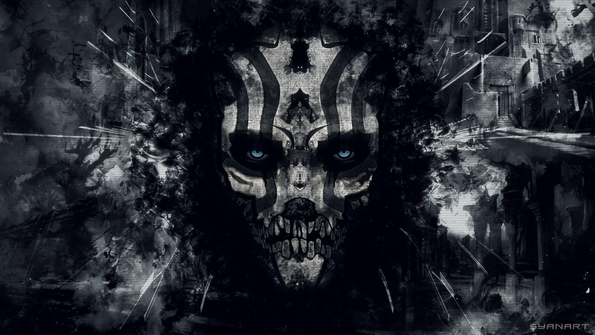 Creepy  Cyborg  Skull Wallpapers