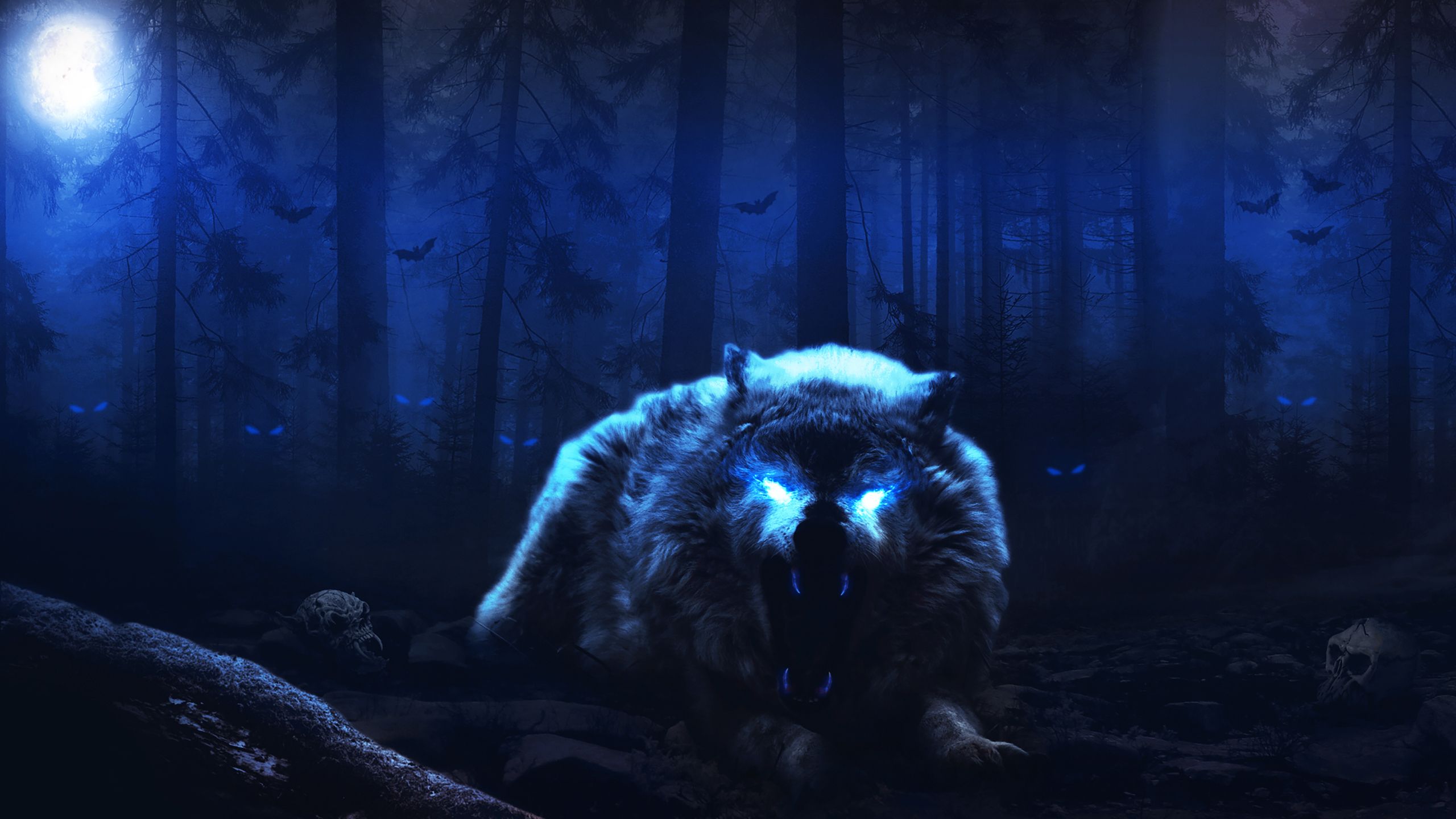 Creepy Blue Eye Wallpapers