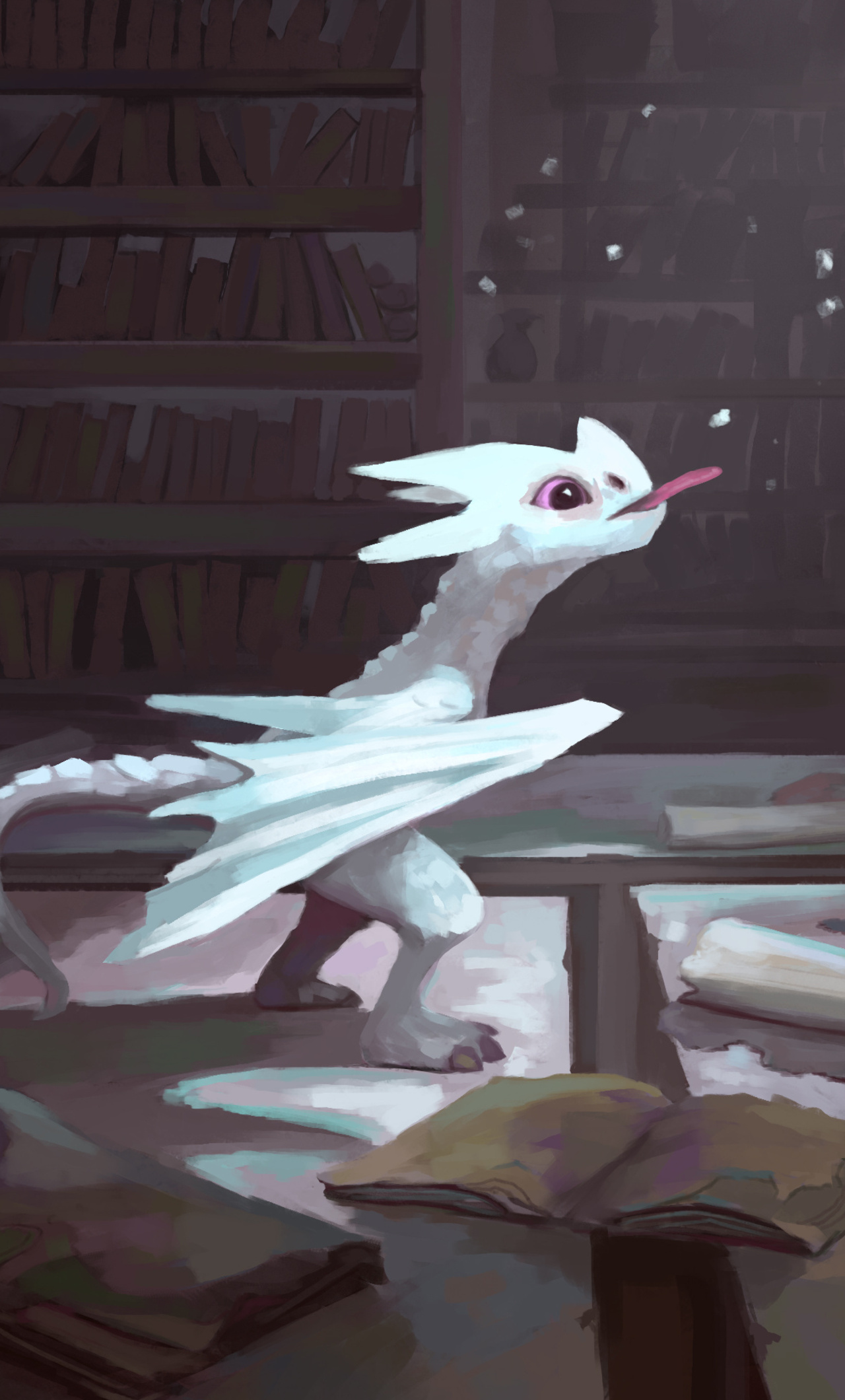 Cute Dragon Artwork Wallpapers