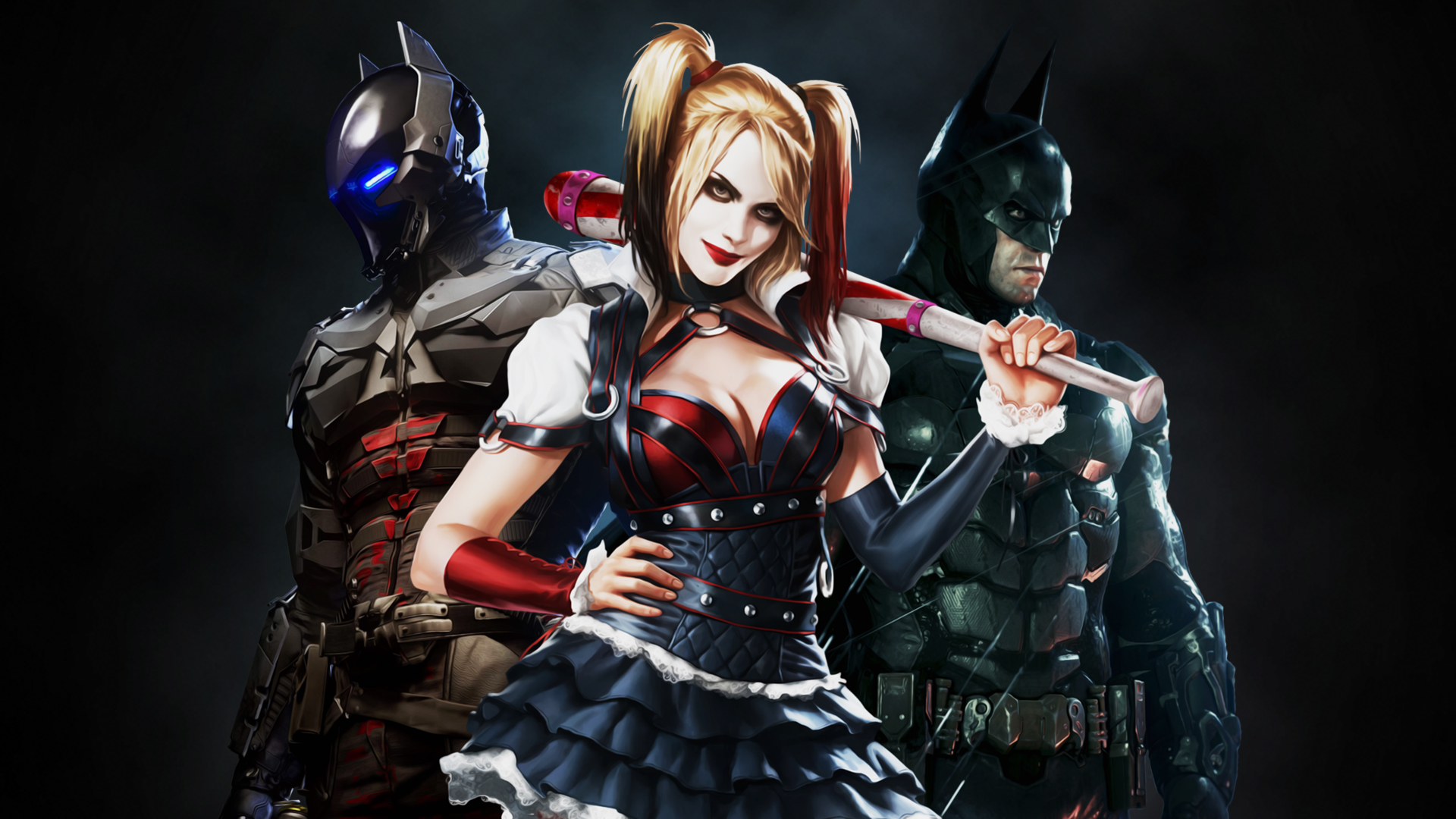 Cute Harley Quinn With Baseball Bat Wallpapers