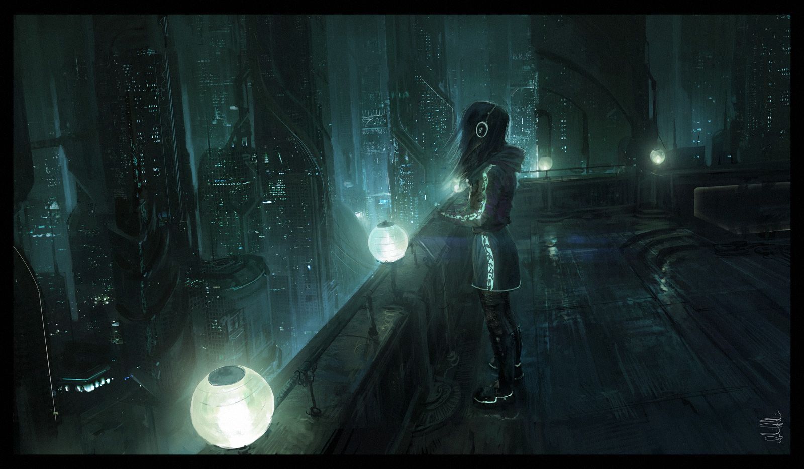 Cyberpunk Futuristic Woman Wallpapers