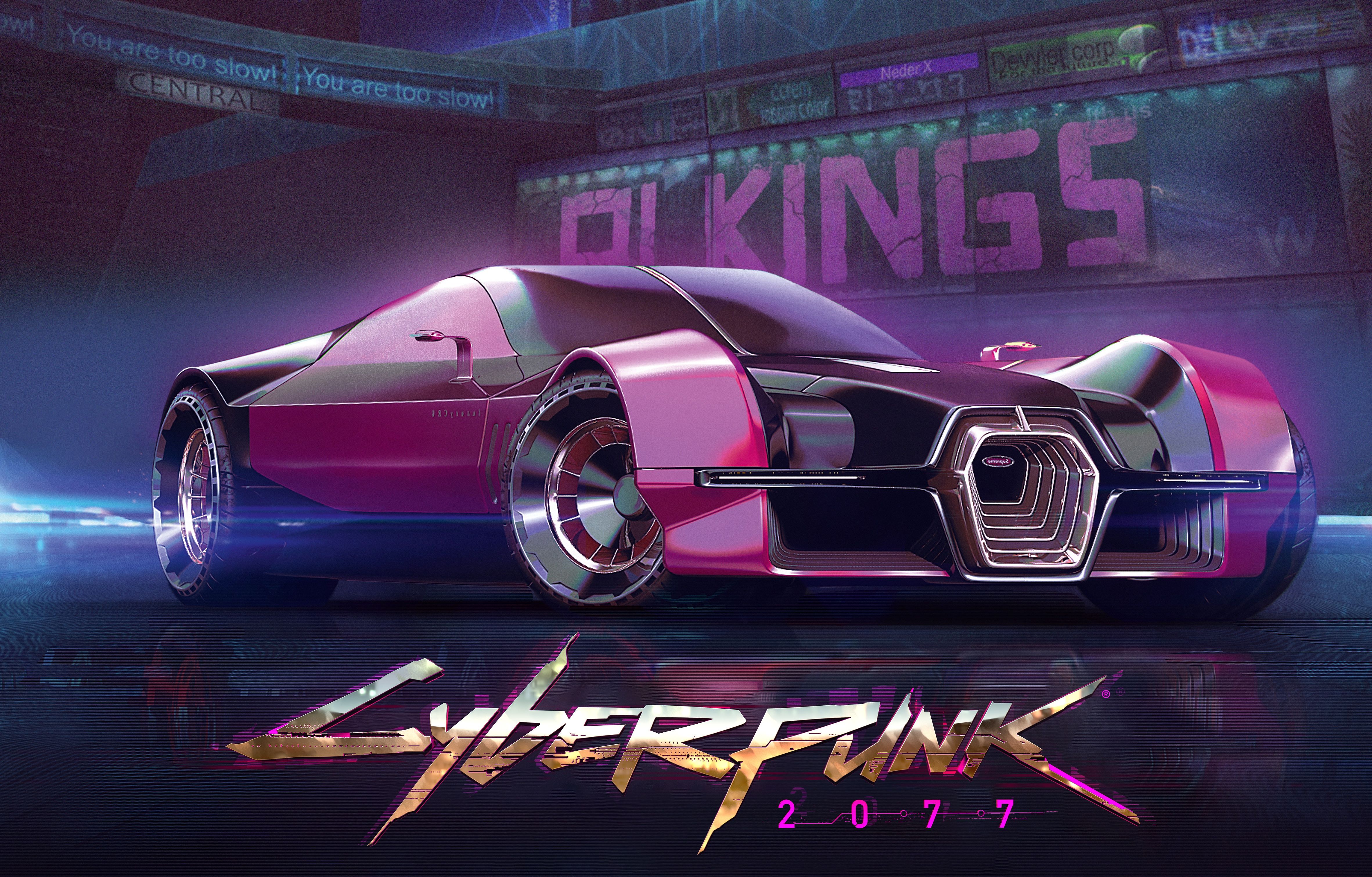 Cyberpunk Girl Futuristic Vehicle Wallpapers