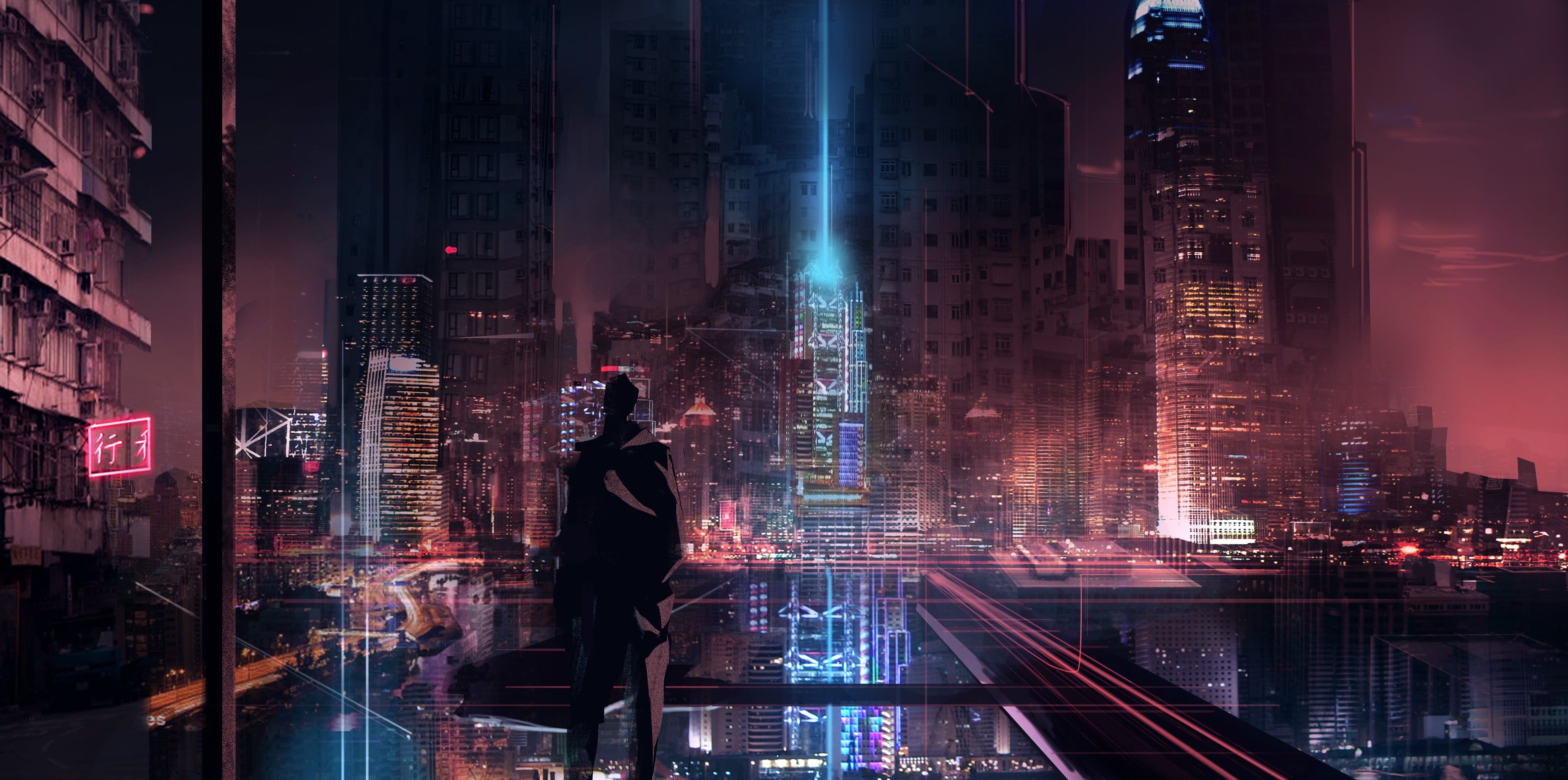 Cyberpunk Man Cybernetic Wallpapers