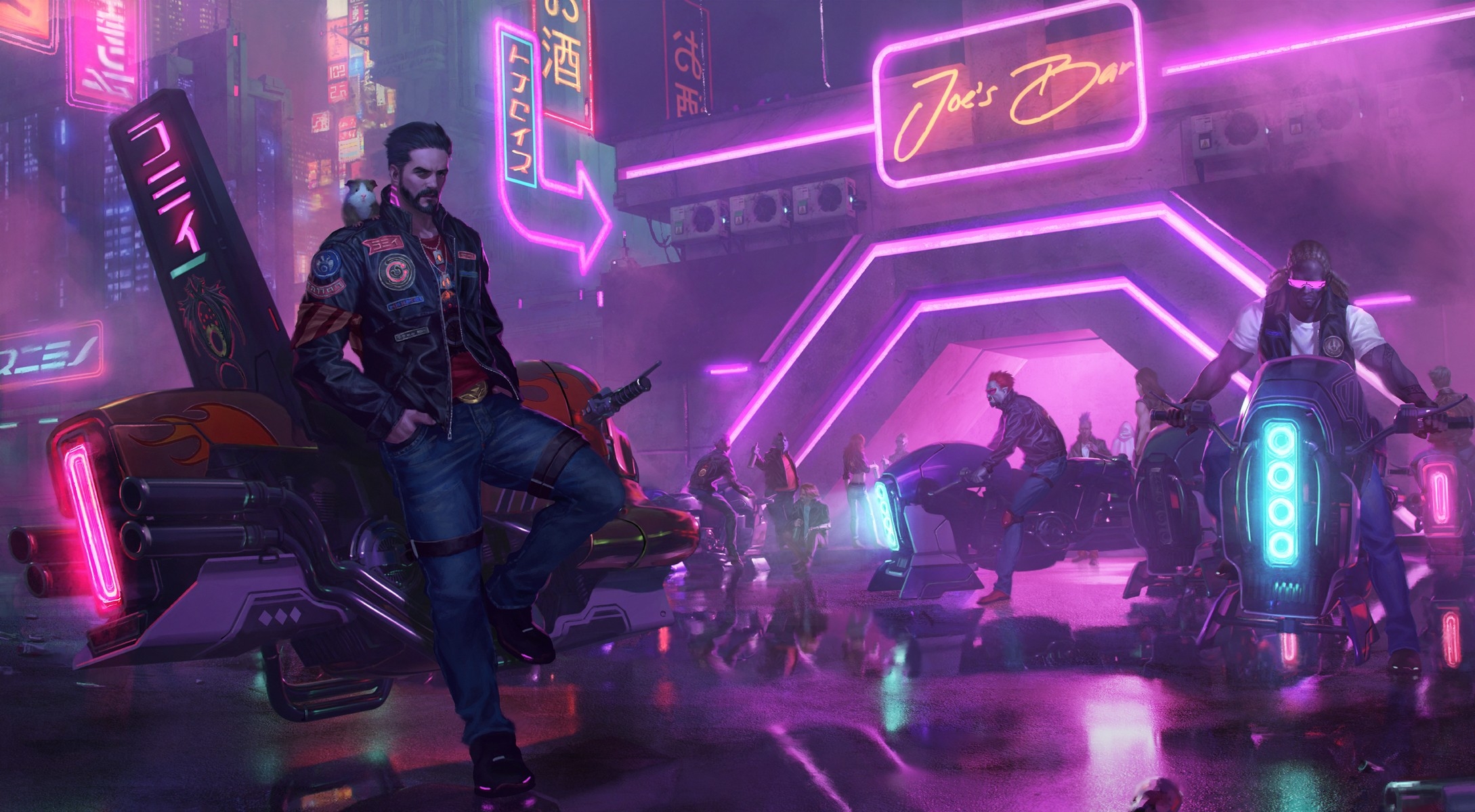 Cyberpunk Man Cybernetic Wallpapers