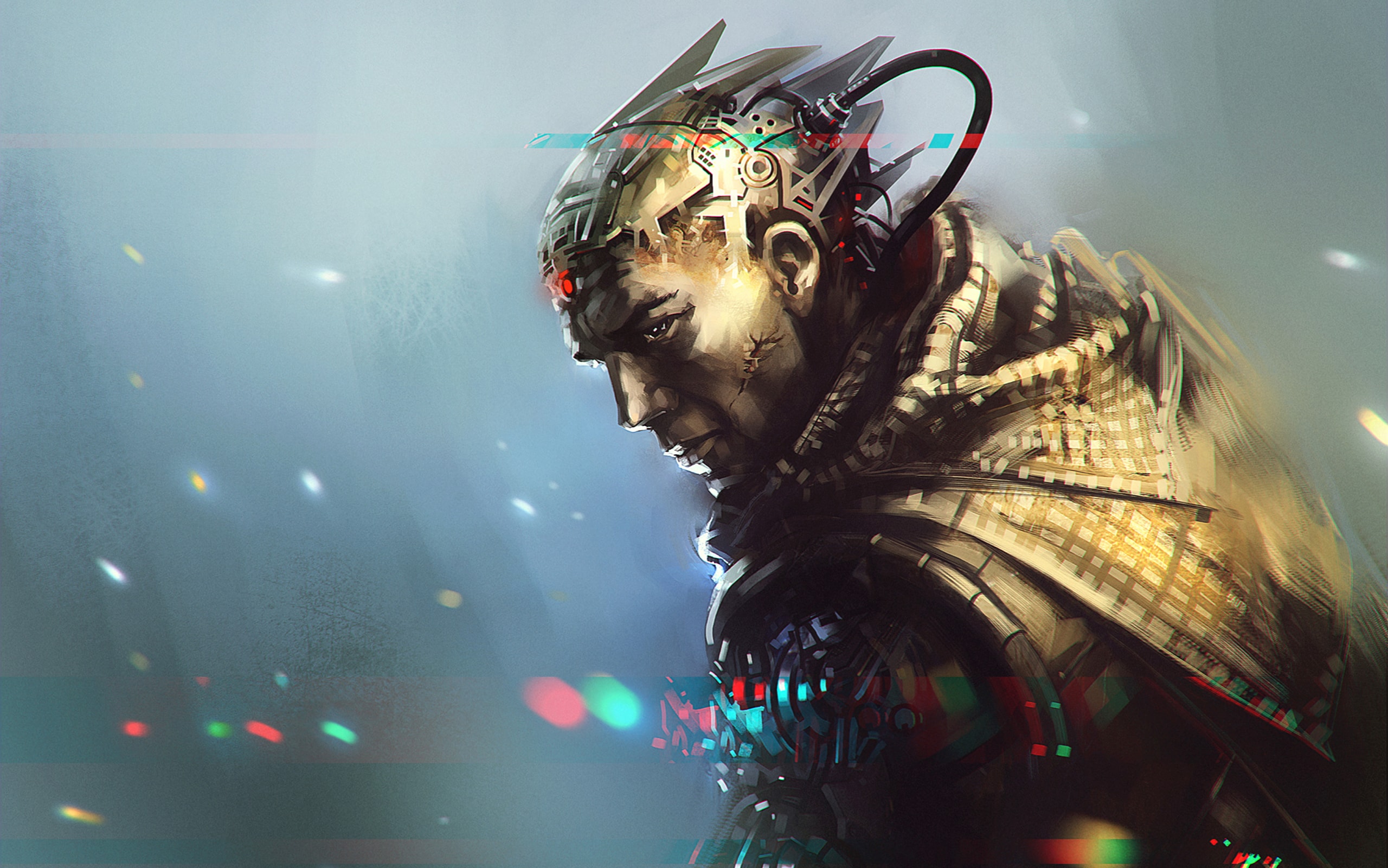 Cyberpunk Man Cybernetic Wallpapers