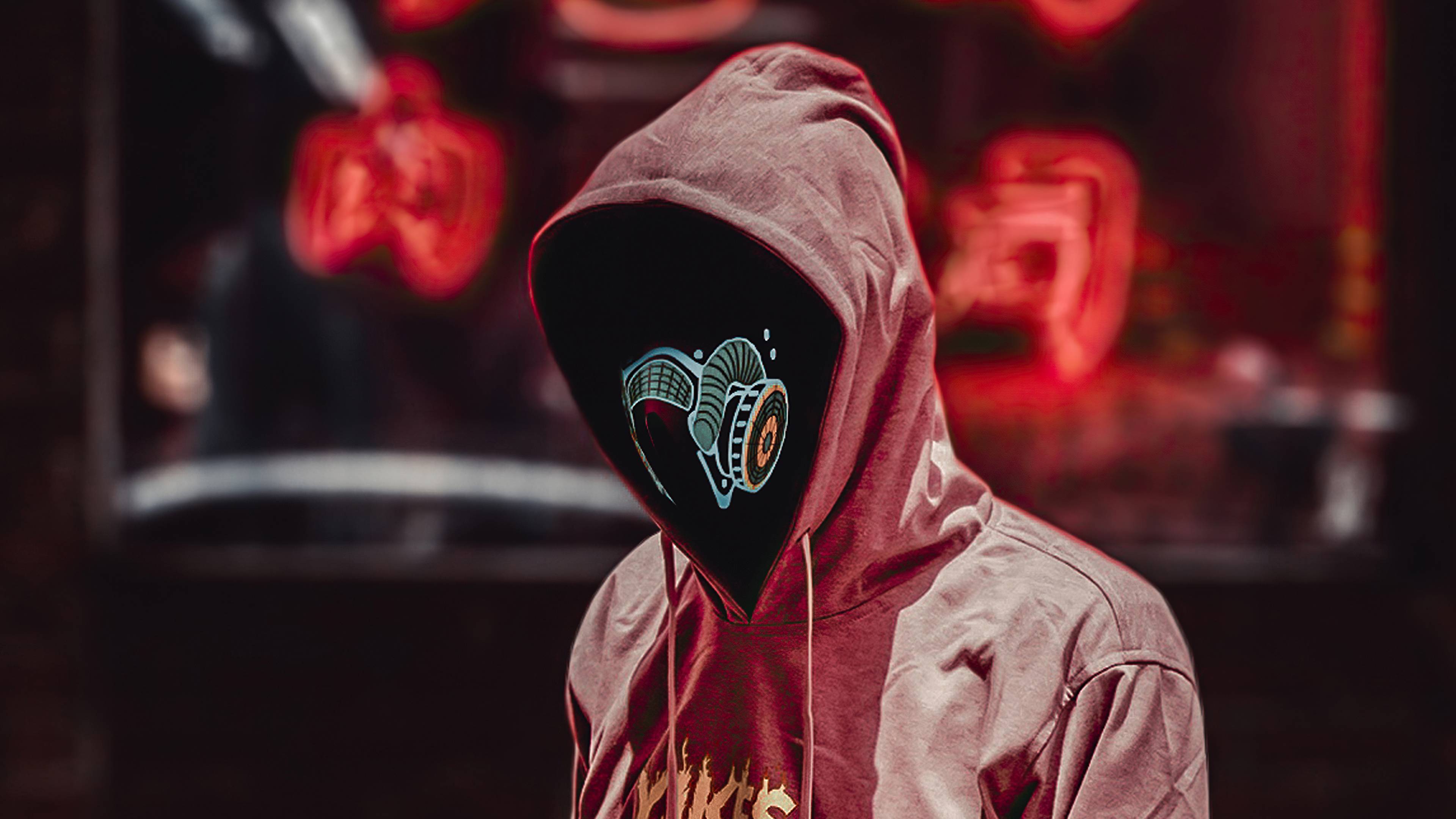 Cyborg In Hoodie Wallpapers