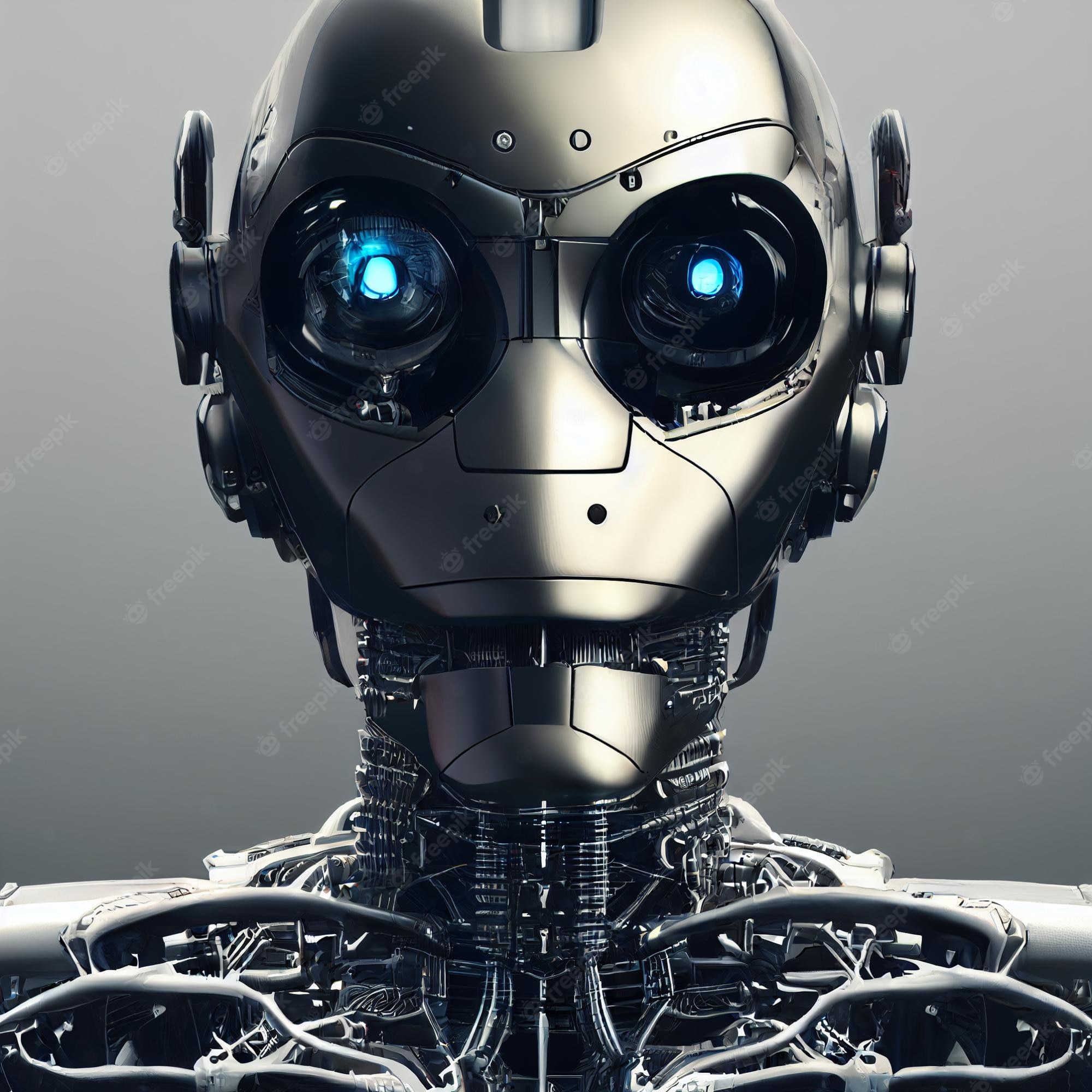 Cyborg In Hoodie Wallpapers